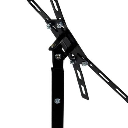 Imagem de Suporte Para Projetor Data Show De Teto E Parede Ajustável Regulagem universal 3 E 4 Furos - Preto