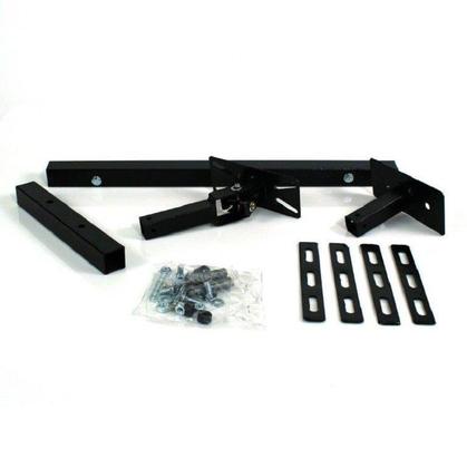 Imagem de Suporte Para Projetor Data Show De Teto E Parede Ajustável Regulagem universal 3 E 4 Furos - Preto