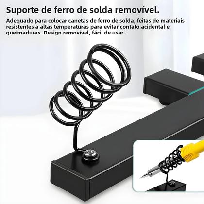 Imagem de Suporte para Reparo e Desmontagem de Placas - Especificações Múltiplas