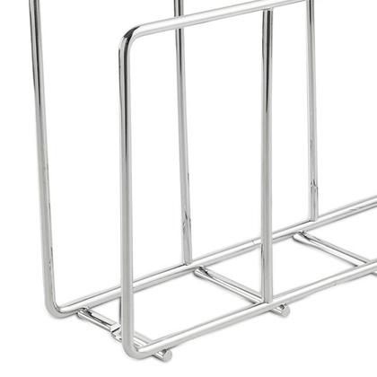 Imagem de Suporte para Tábuas de Carne Corte Organizador Aramado para Cozinha Cromado Masutti