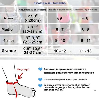 Imagem de Suporte para Tornozelo e Tendão - Cinta de Compressão para Alivio da Dor