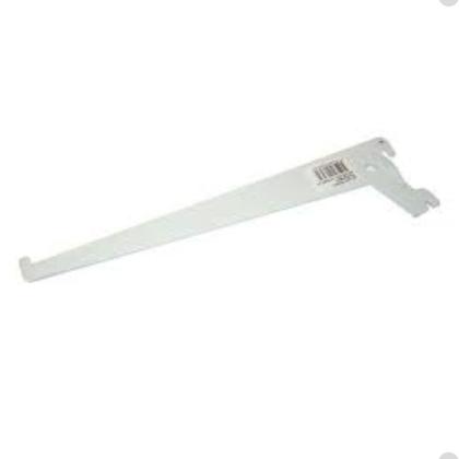 Imagem de Suporte Para Trilho 2 Encaixes Branco 25cm
