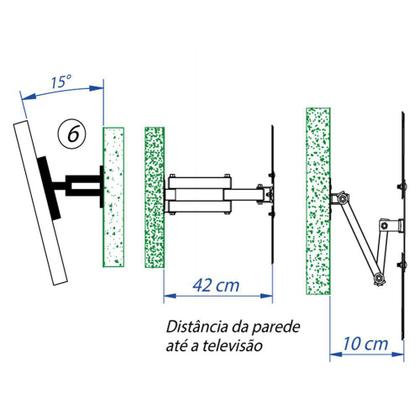 Imagem de Suporte para TV 60 polegadas