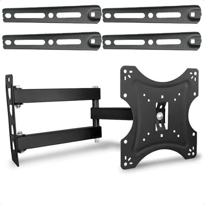 Imagem de Suporte Para TV Articulado Parede 14 a 55" Polegadas Compativel Tv Led Plasma