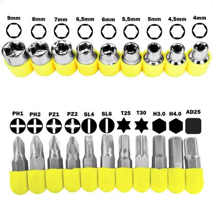 Imagem de Suporte Para TV Articulado Parede 14 a 55 Polegadas Led Plasma e Jogo De Ferramentas Tipo T 24 Peças