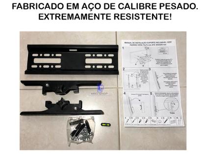 Imagem de Suporte Para Tv Inclinável 15 a 42 Pol Lcd Led Qled Oled Universal Samsung LG TCL 25 27 32 39 40 42 polegadas Parede