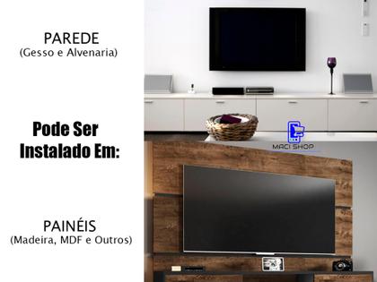 Imagem de Suporte Para Tv Lcd Led Oled Qled 25 A 55 Pol Fixo Samsung LG TCL Philips Universal 25 32 40 42 43 47 50 52 55 polegadas