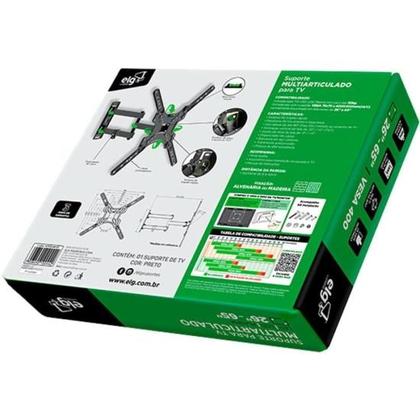 Imagem de Suporte Para TV Multiarticulado ELG MT400AR-EX 26-65" Preto