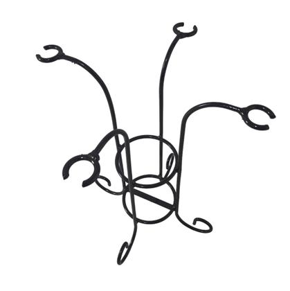 Imagem de Suporte para vinho e taças - suporte em ferro