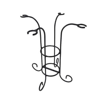 Imagem de Suporte para vinho e taças - suporte em ferro