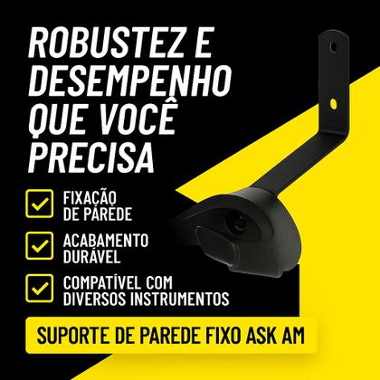 Imagem de  Suporte Parede Anti-Quedas - Proteção Total para Seus Instrumentos Musicais Preciosos