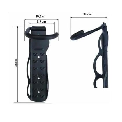 Imagem de Suporte parede bicicleta bike vertical Rava gancho fixo
