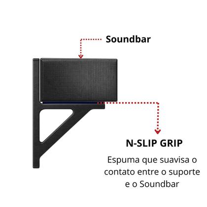 Imagem de Suporte Parede para Soundbar LG S60TR