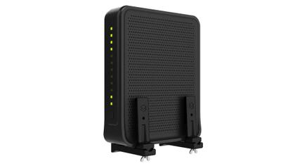 Imagem de Suporte Parede Vertical Compativel Roteador Modem Ajustavel