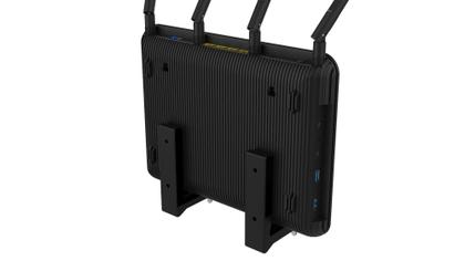 Imagem de Suporte Parede Vertical Compativel Roteador Modem Ajustavel