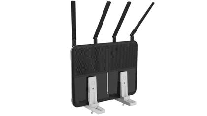 Imagem de Suporte Parede Vertical Compativel Roteador Modem Ajustavel