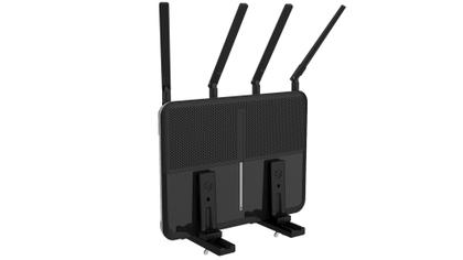Imagem de Suporte Parede Vertical Compativel Roteador Modem Ajustavel