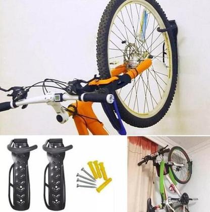 Imagem de Suporte Parede Vertical Gancho Pendurar Bike Bicicleta Hx 83