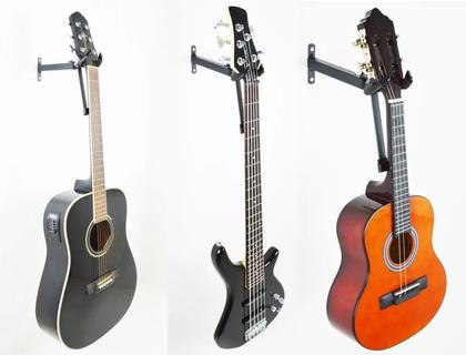 Imagem de Suporte Parede Violão/Guit/Baixo/Cavaco c/ apoio de Braço