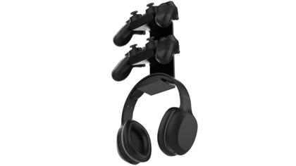 Imagem de Suporte PEKO de Parede Para Controles E Headset compatível com Xbox, Ps4, Ps3
