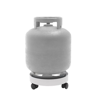 Imagem de Suporte Plástico Para Botijão De Gás Com Rodinhas Paramount