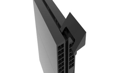 Imagem de Suporte Playstation 4 Ps4 Fat Slim Na Parede Vertical