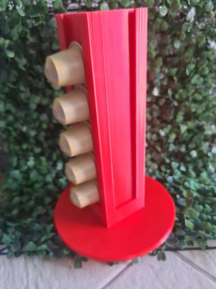 Imagem de Suporte Porta Cápsulas Organizador Nespresso Colorido