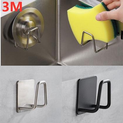 Imagem de Suporte Porta Esponja Bucha Inox p/ Pia Cozinha