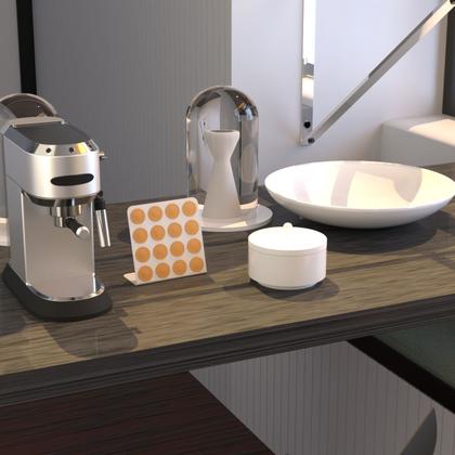 Imagem de Suporte Porta Organizador De Mesa Compatível com Até 16 Cápsulas de Café Dolce Gusto