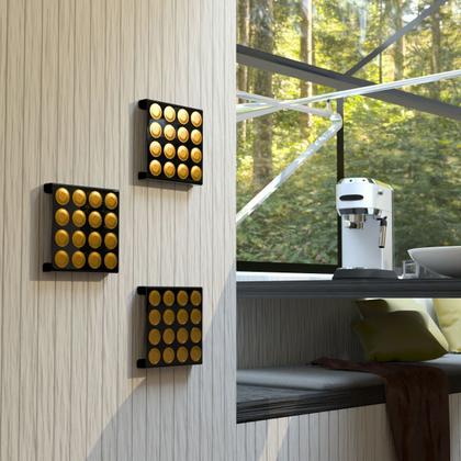 Imagem de Suporte Porta Organizador De Parede Compatível com Até 16 Cápsulas de Café Dolce Gusto