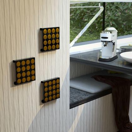 Imagem de Suporte Porta Organizador De Parede Compatível com Até 16 Cápsulas de Café Dolce Gusto