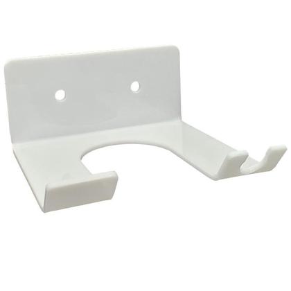 Imagem de Suporte Porta Secador Cabelo E Cabo Fixa Na Parede Com Furos