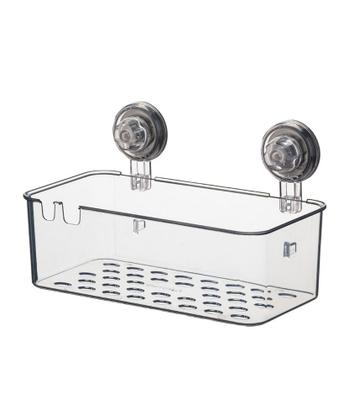 Imagem de Suporte Porta Shampoo Cesto Com Ventosa Neutro - 403NT Future