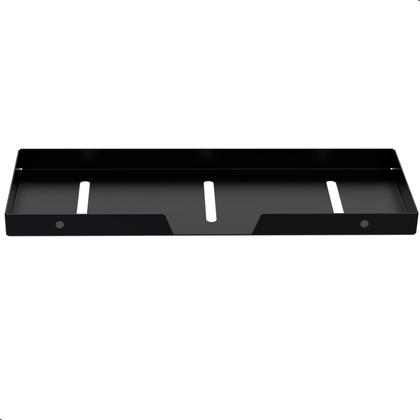 Imagem de Suporte Porta Shampoo Prateleira Preto Fosco De Parede Plus