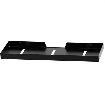 Imagem de Suporte Porta Shampoo Prateleira Preto Fosco De Parede Plus