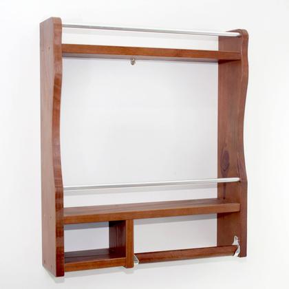 Imagem de Suporte Porta Temperos E Condimentos De Madeira Parede