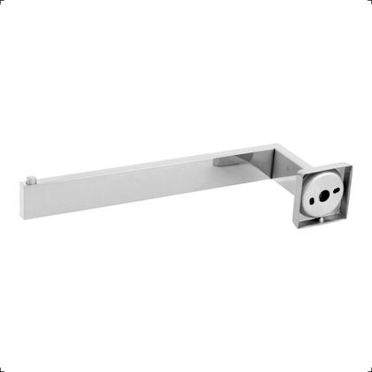 Imagem de Suporte Porta Toalhas Rosto Quadrado Toalheiro Lavabo Inox