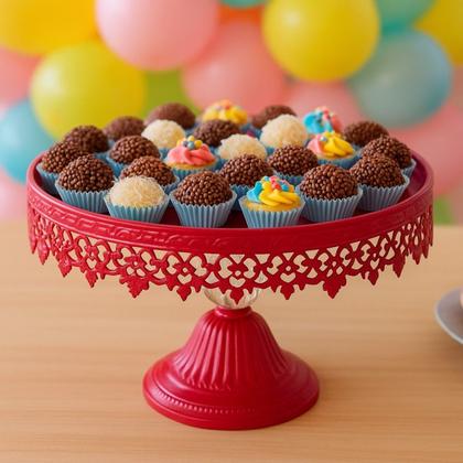 Imagem de Suporte Prato Doces Boleira Decoração Festa Infantil Buffet