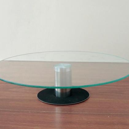 Imagem de Suporte prato giratório de vidro 30cm