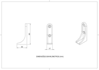 Imagem de Suporte Rack Externo Vertical Até 2 Hd/ssd Organizador Mesa