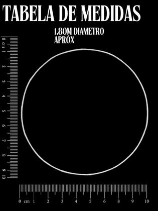 Imagem de Suporte Redondo 180cm Estrutura Arco Decoração Festa