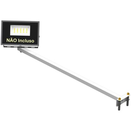 Imagem de SUPORTE REFLETOR FACHADA BANNER BRAÇO 70 cm