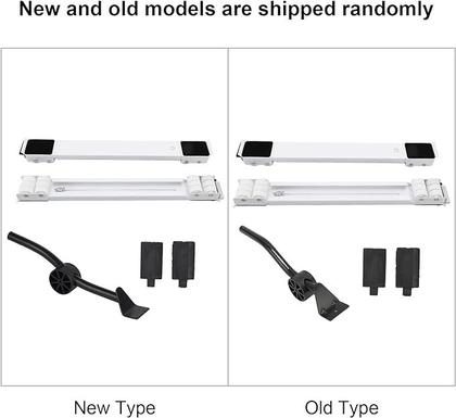 Imagem de Suporte Reforcado Rodinhas Ajustavel Moveis Maquina Lavar Geladeira
