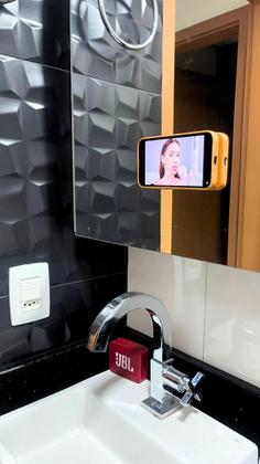 Imagem de Suporte Reforçado Silicone Com Ventosa Para Celular