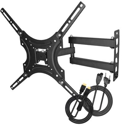 Imagem de Suporte Retrátil De TV Monitor 32 55 Polegadas Braço Longo Inclinável Cabo HDMI E Cabo Oitinho