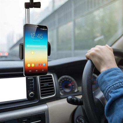 Imagem de Suporte Retrovisor Veicular P Celular Universal Automotivo