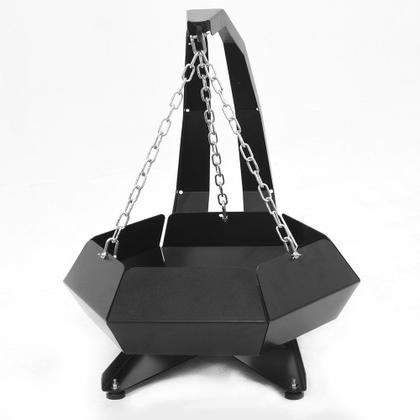 Imagem de Suporte Scorpion para Lareira Pira Maxx Diamond -Aço -Preto