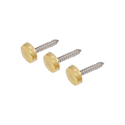 Imagem de Suporte shampoo de canto parede banheiro Aço inox Dourado