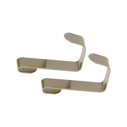 Imagem de Suporte shampoo retangular parede banheiro Aço inox Dourado