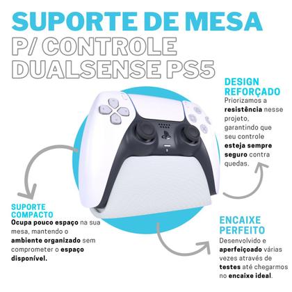Imagem de Suporte Stand de Mesa Compatível com Controle Dualsense PlayStation 5 PS5